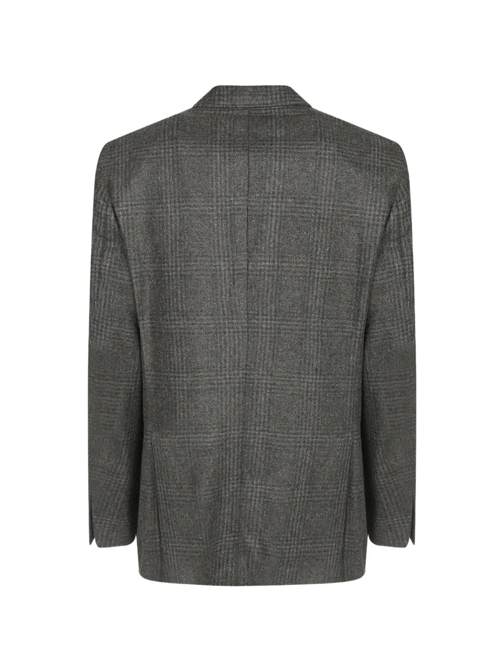 Boglioli prince-of-wales check blazer Grijs