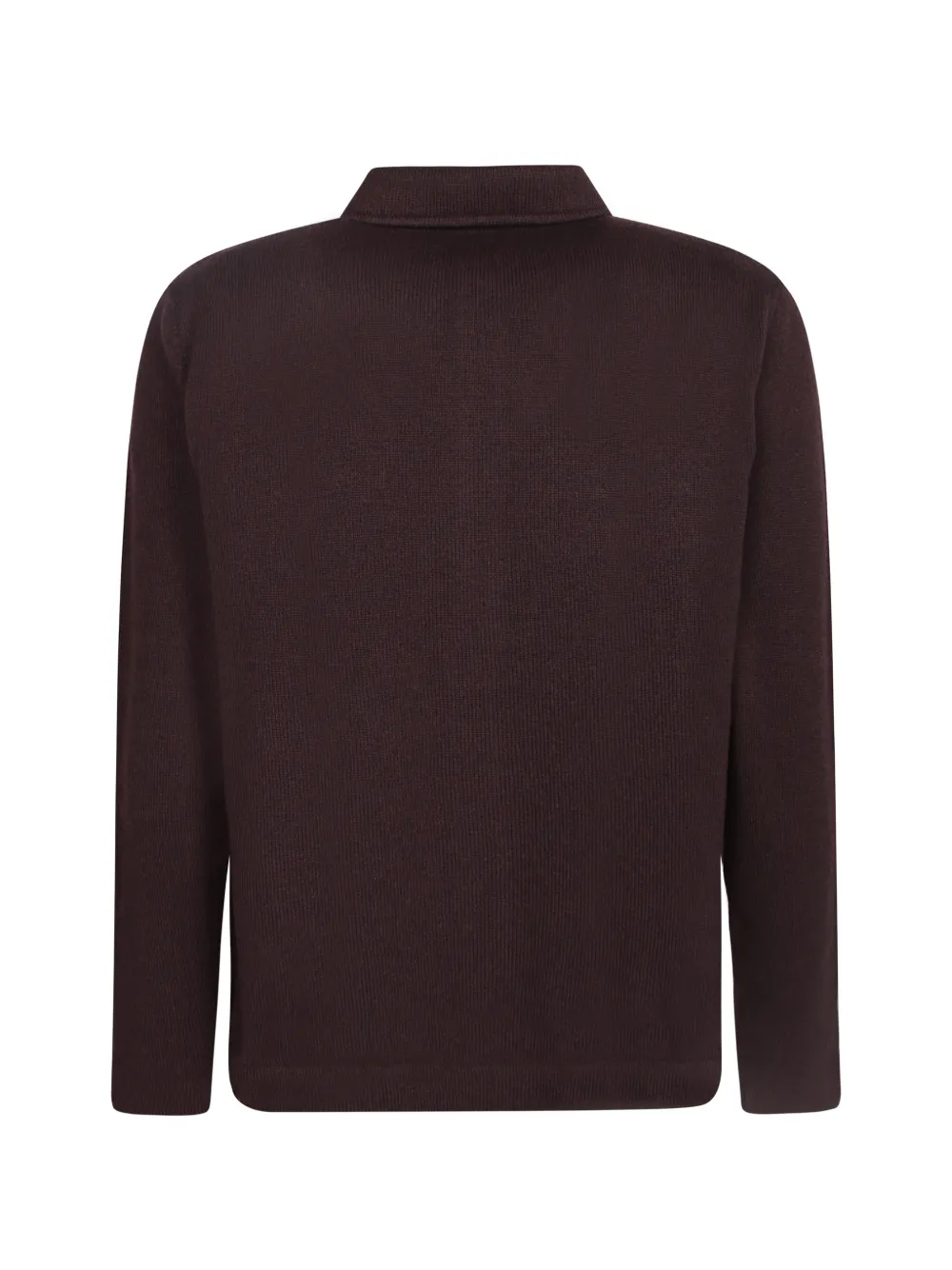 Lardini button-up collared cardigan Bruin