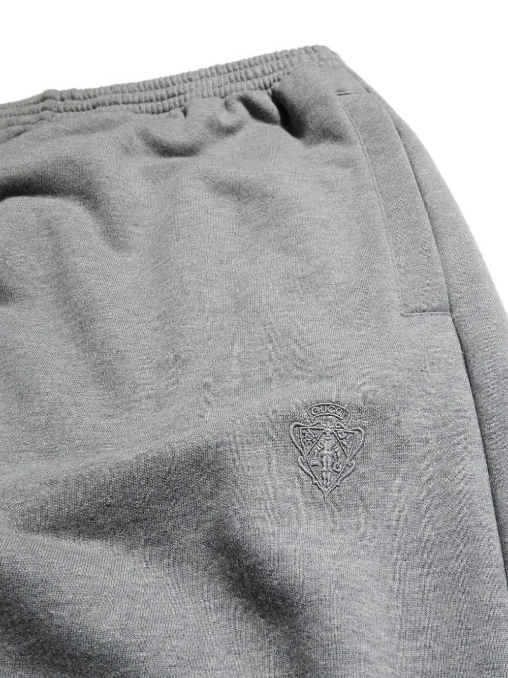 Gucci cotton cashmere jersey leisure pants Grijs