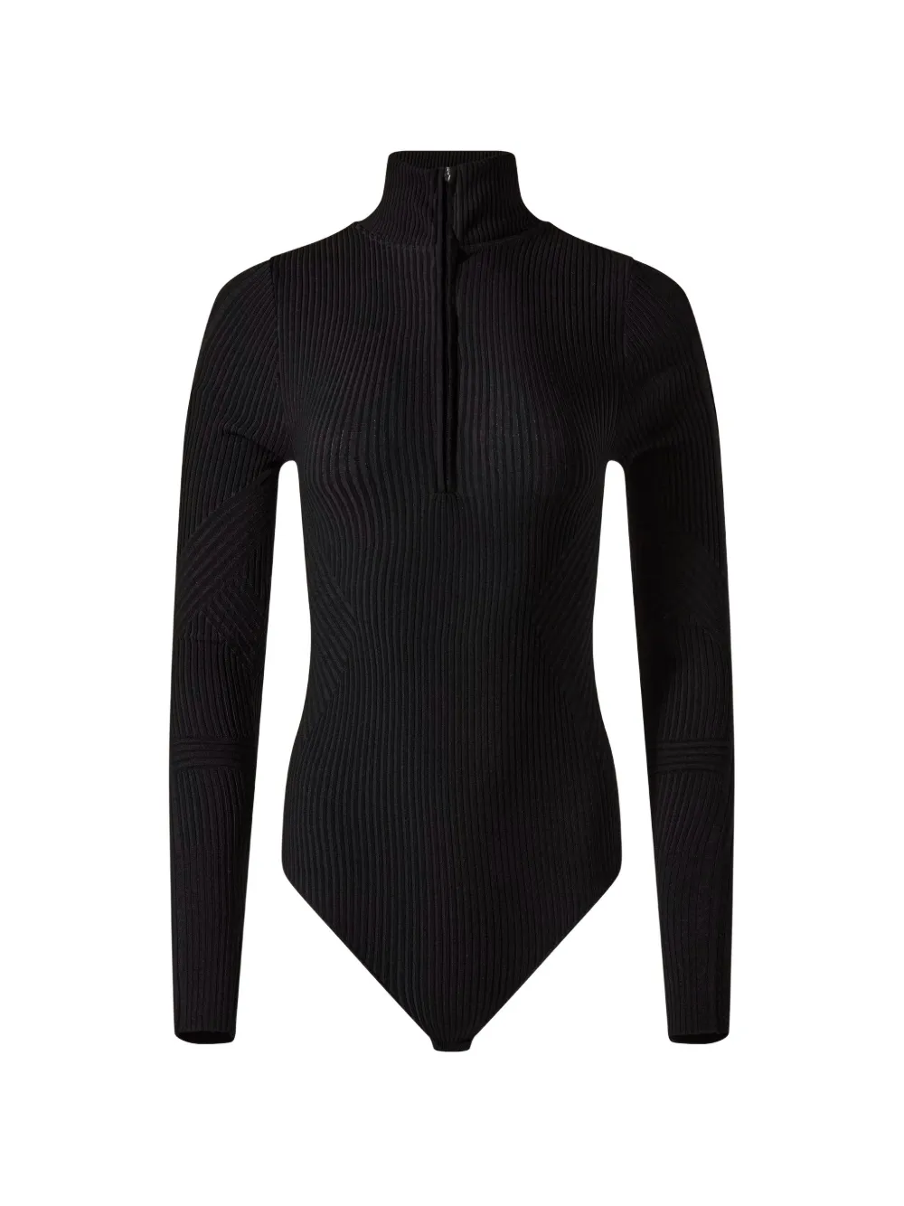 Perfect Moment Wool-blend Base Layer Bodysuit in Black