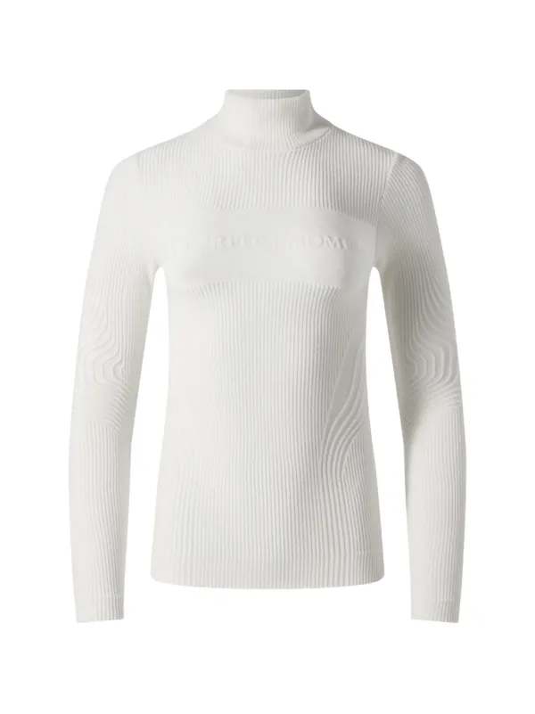 Perfect Moment Chalet Base Layer Top in White