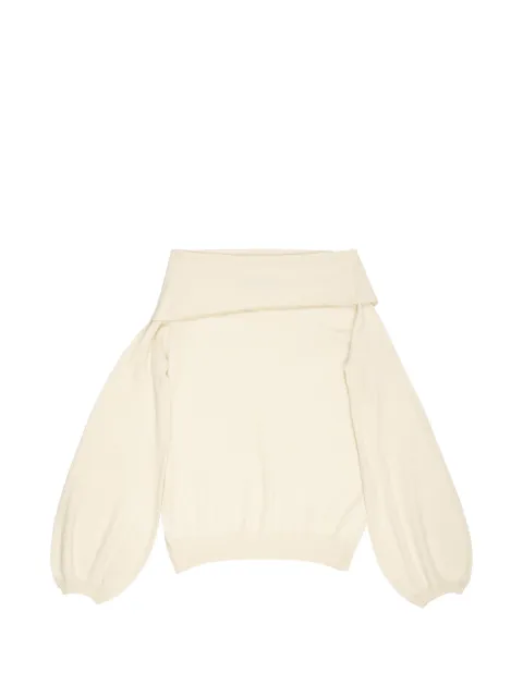 Frenckenberger off-shoulder Gypsy sweater