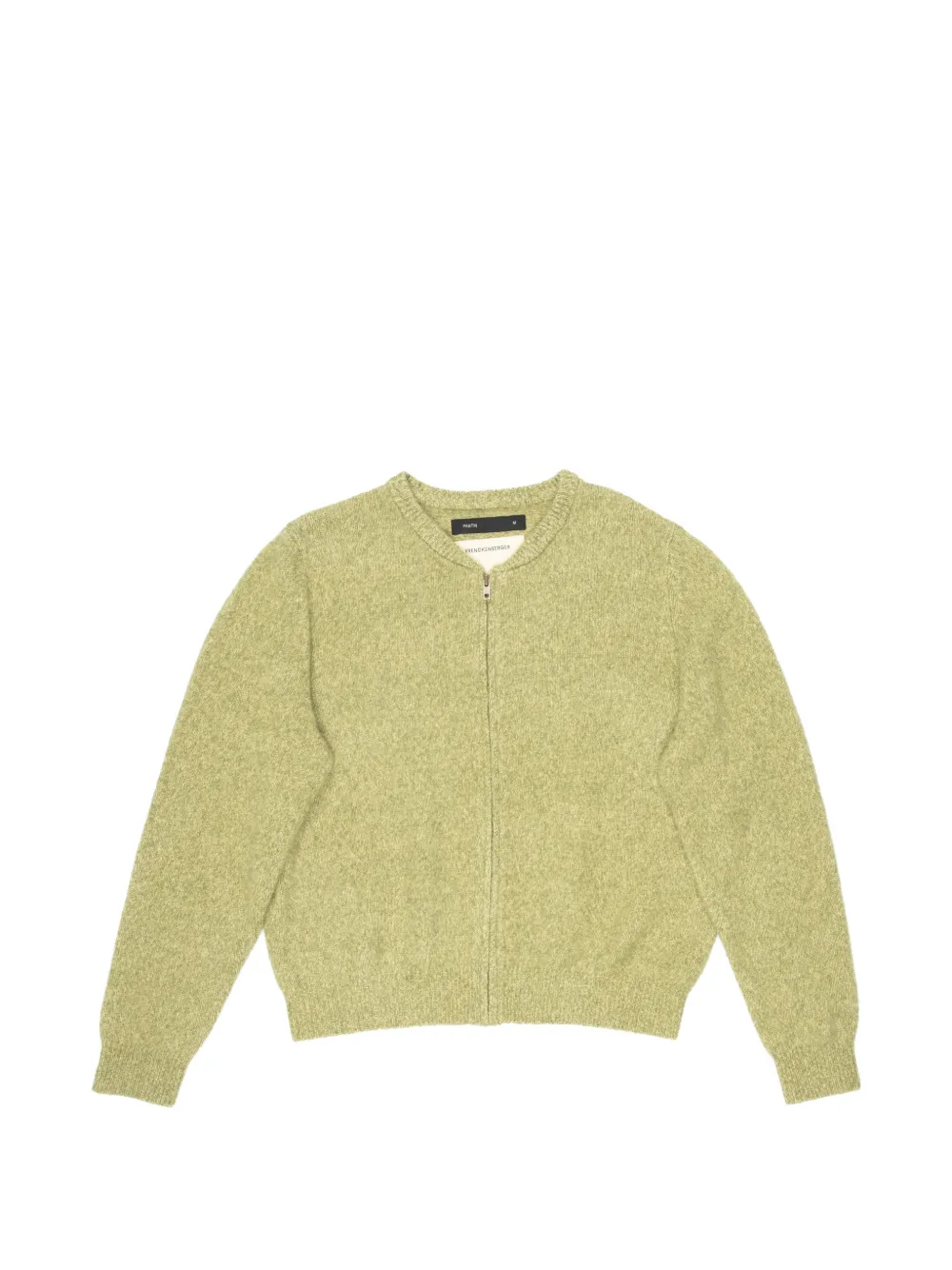 Frenckenberger zip-up long-sleeve cardigan