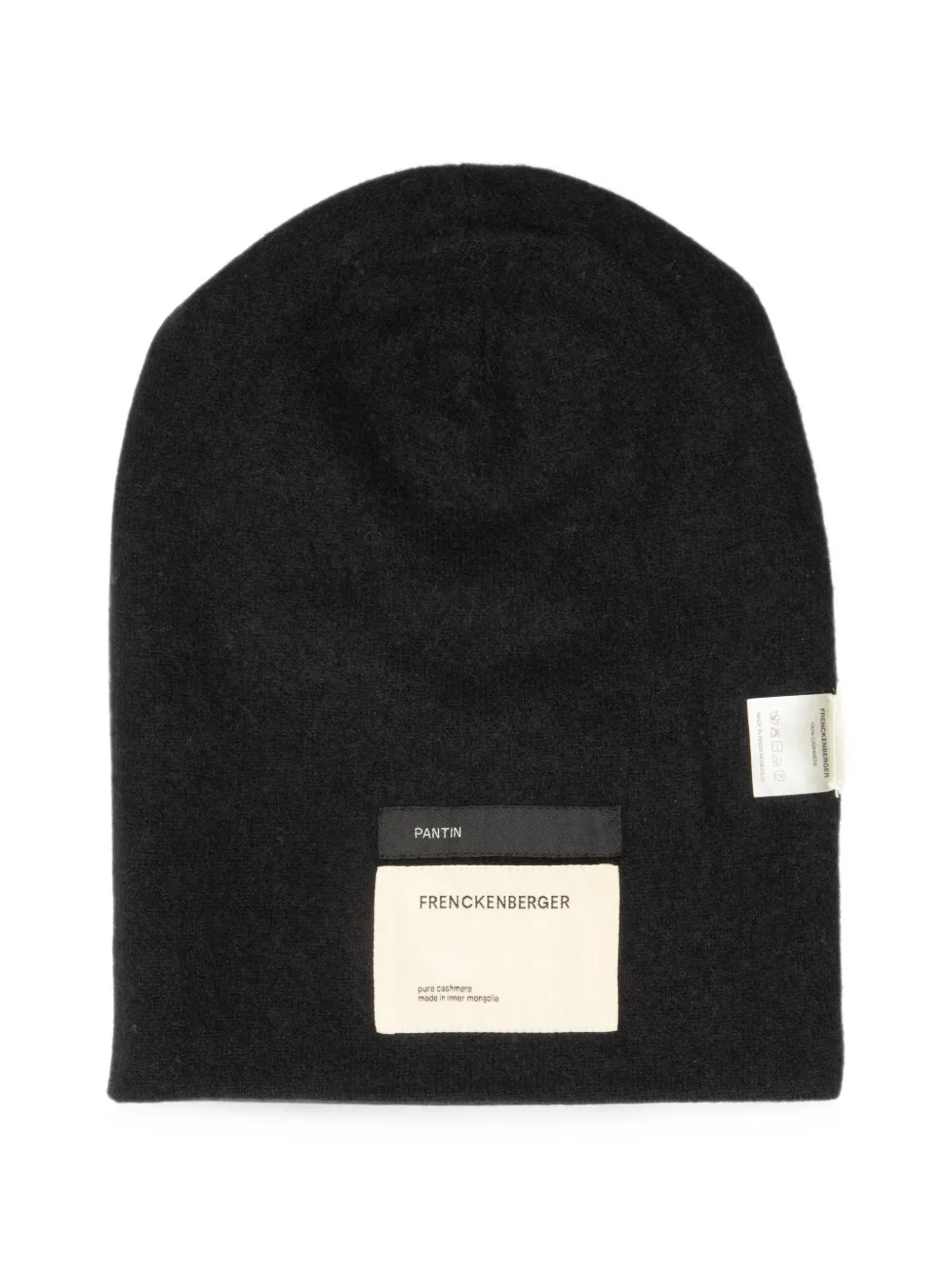 Frenckenberger Fine-knit Cashmere Beanie Hat In Black