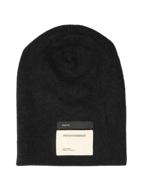 Frenckenberger fine-knit cashmere beanie hat