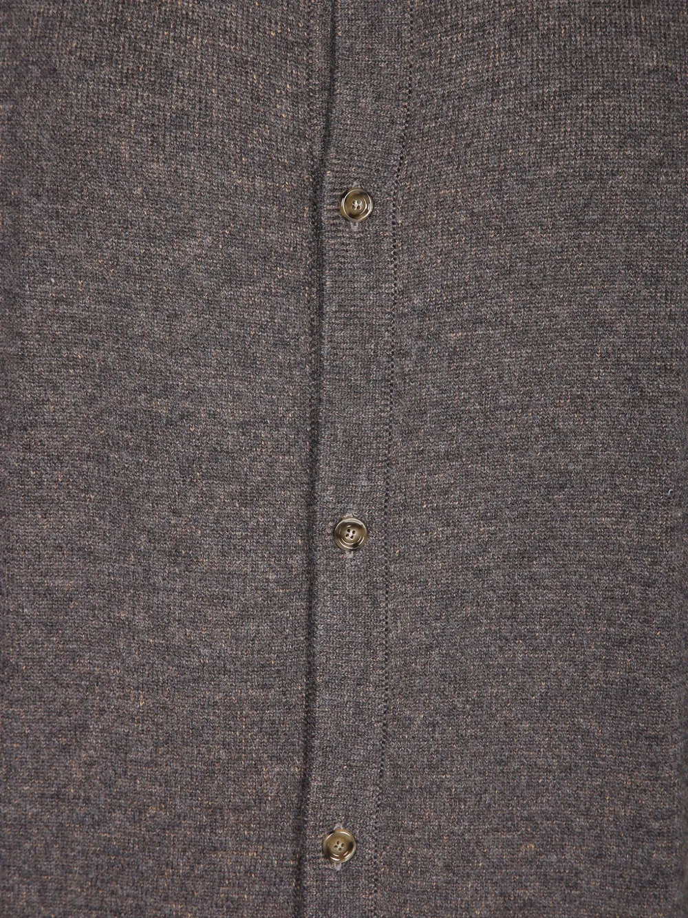 Lardini button-up collar cardigan Grijs