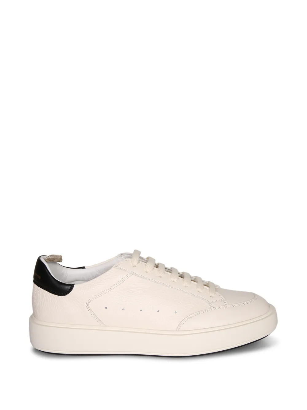 Officine Creative grainy leather sneakers - Toni neutri