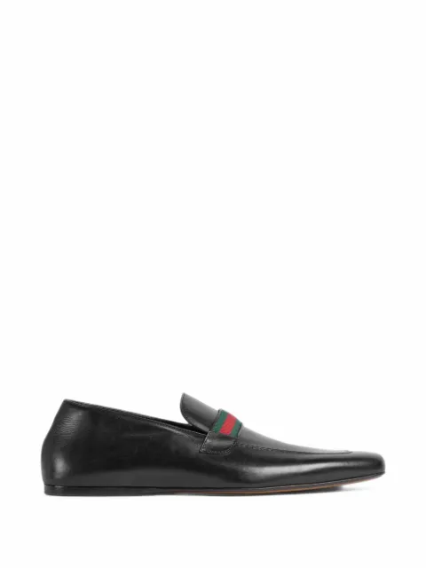 Gucci loafers with Web