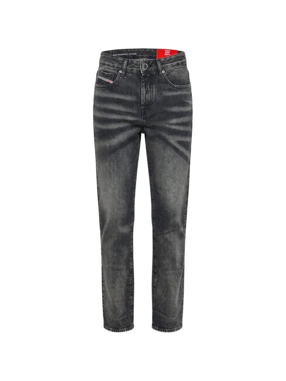 Diesel D-Heel-Fsj faded jeans - Grigio