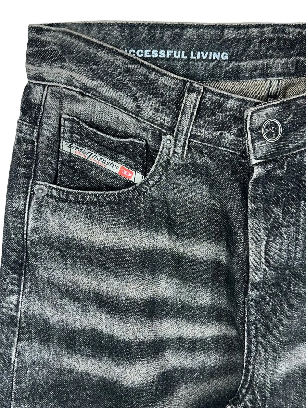 Diesel D-Heel-Fsj faded jeans Grijs