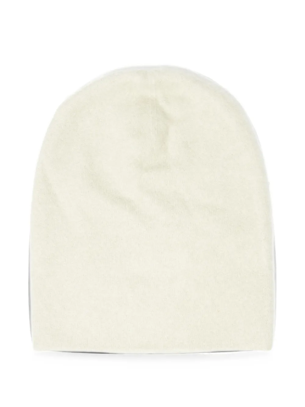 Frenckenberger Fine-knit Cashmere Beanie Hat In White