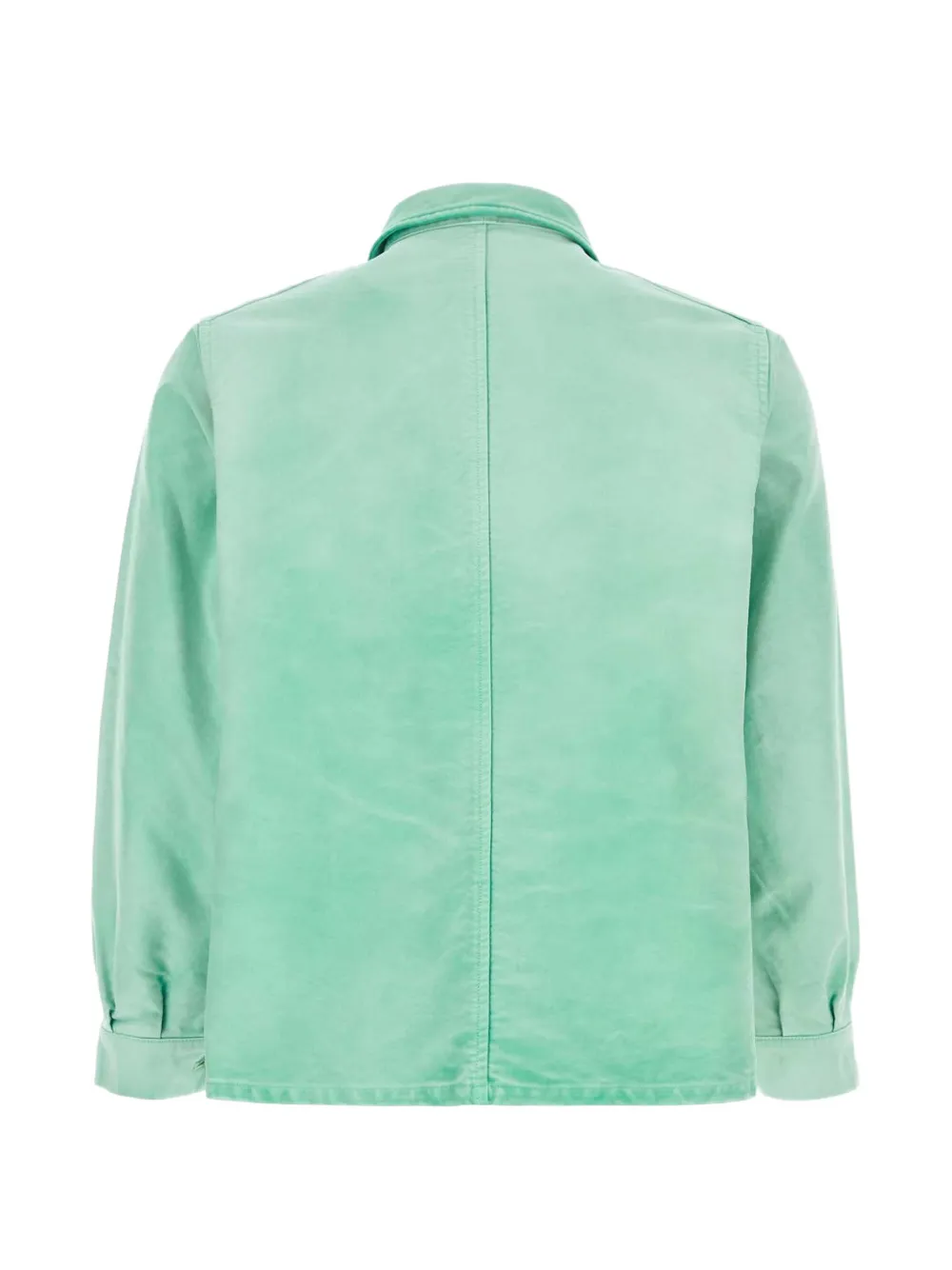 Auralee Denim jack Groen