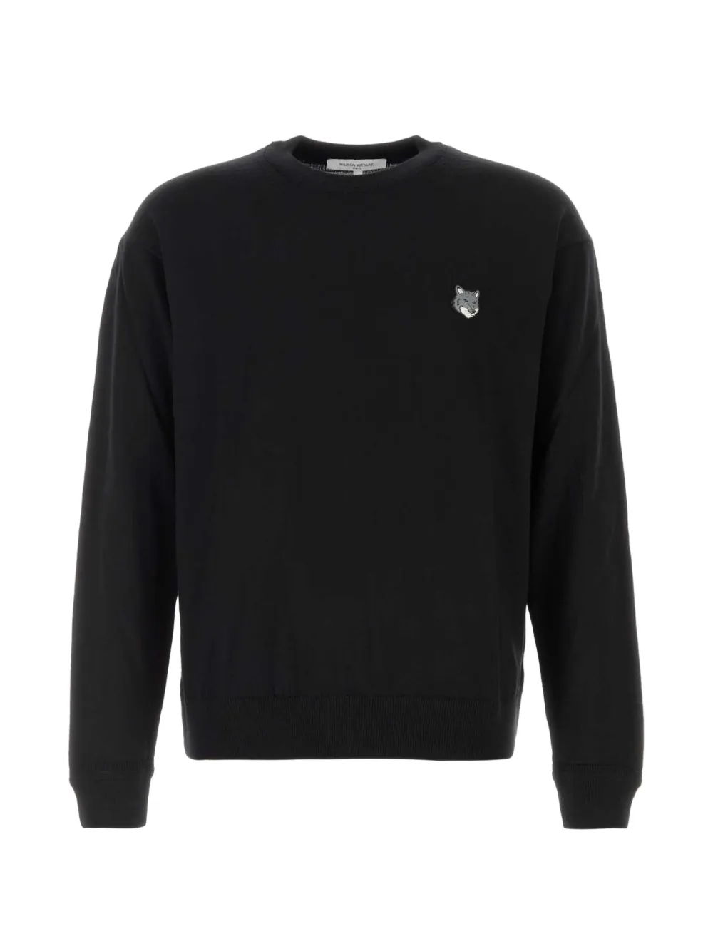 Maison Kitsuné Fox Head sweater - Noir