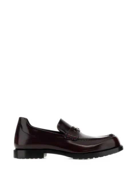 Balenciaga Comfy logo-plaque leather loafers