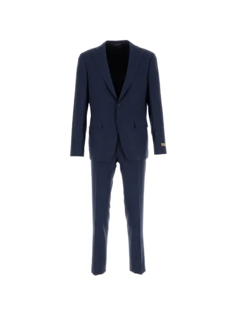 Canali single-breasted wool suit