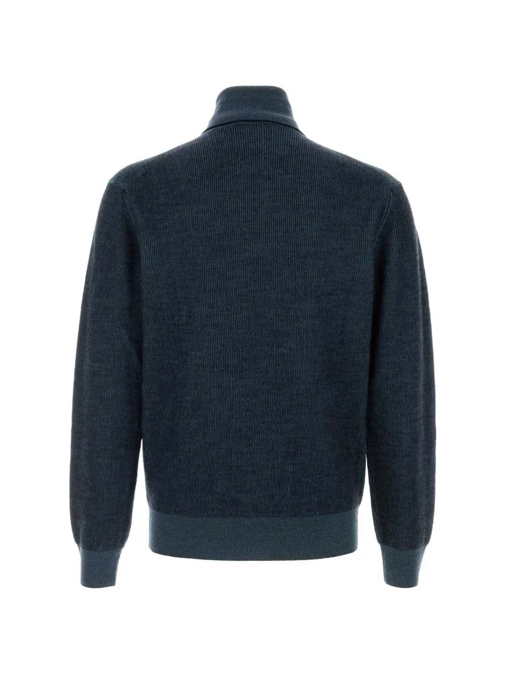 Brioni Ribgebreide coltrui Blauw