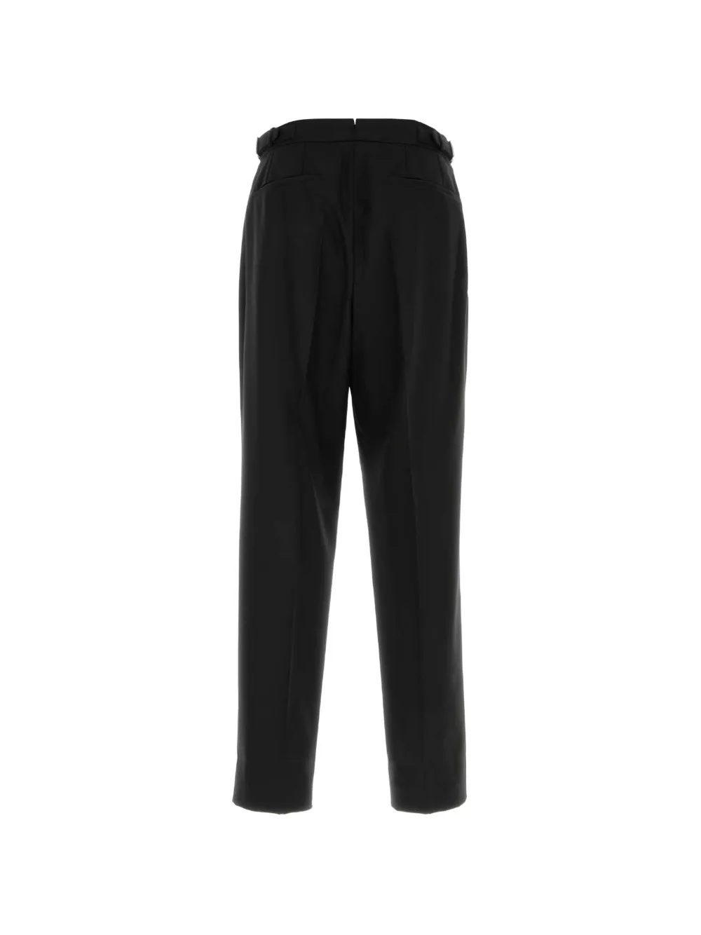 Brioni Straight plooibroek Zwart