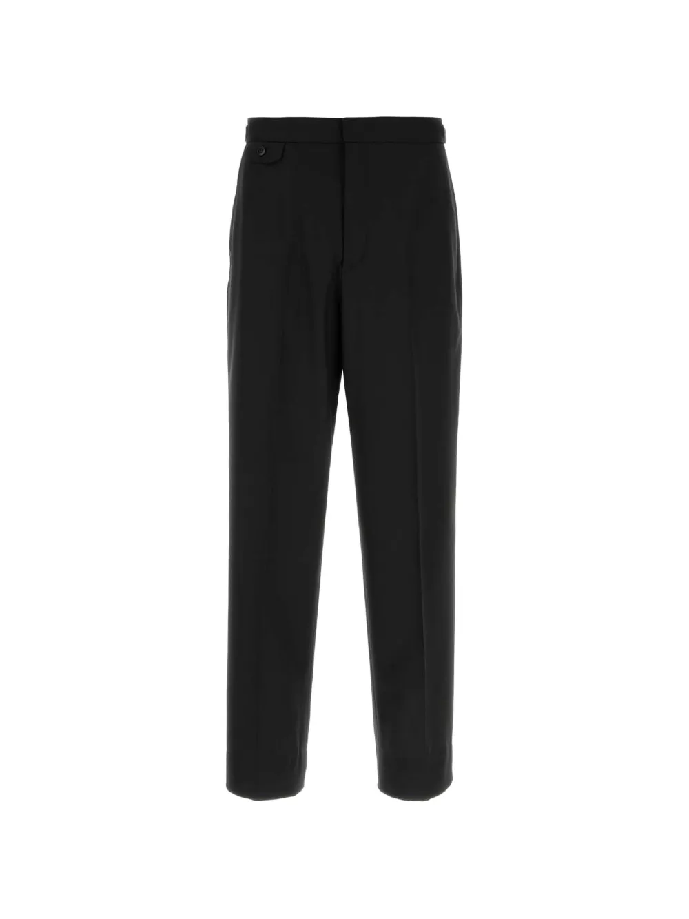 Brioni pressed-crease straight-leg trousers