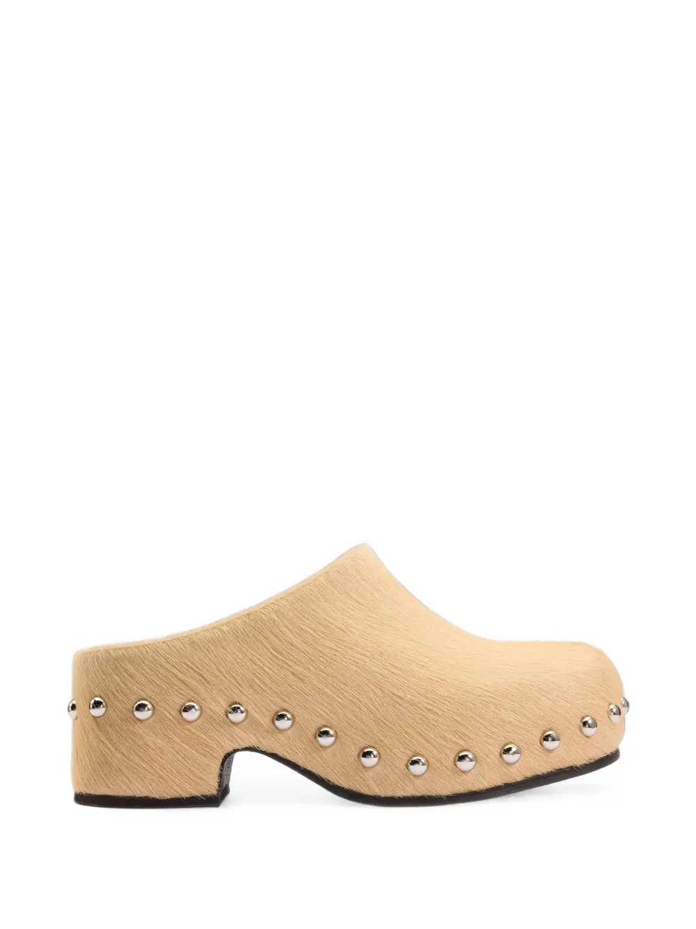 Simon Miller Rio studded haircalf mules
