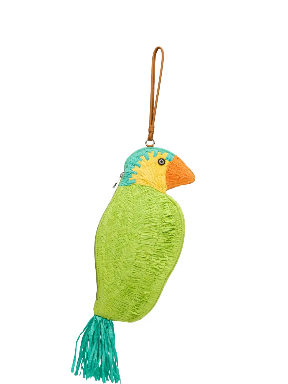 Simon Miller pochette Tropical Bird à dragonne - Vert Simon Miller pochette Tropical Bird à dragonne - Vert