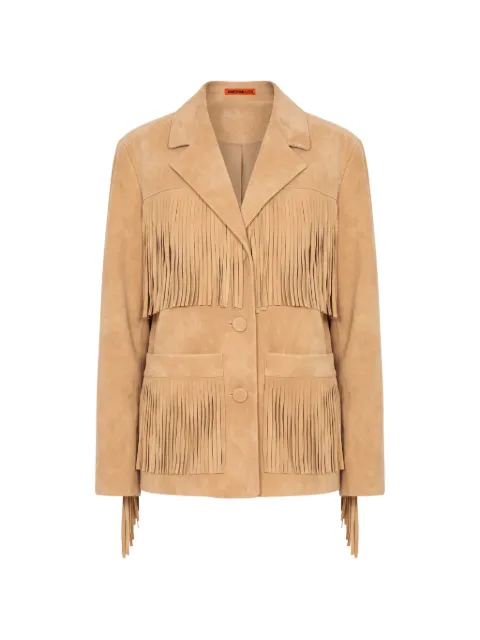 Simon Miller Mabel fringe-trimmed jacket