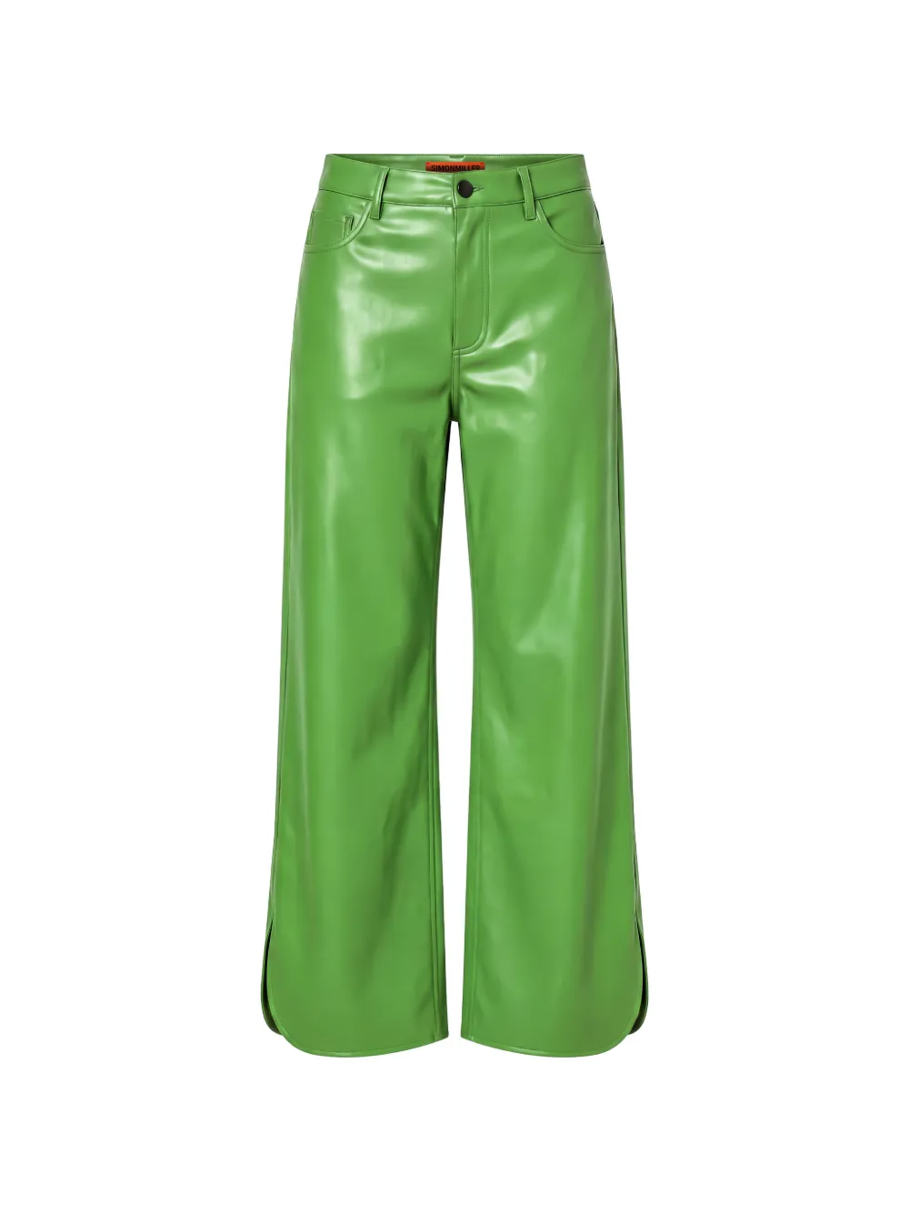 Simon Miller pantalon Livia à fentes latérales - Vert