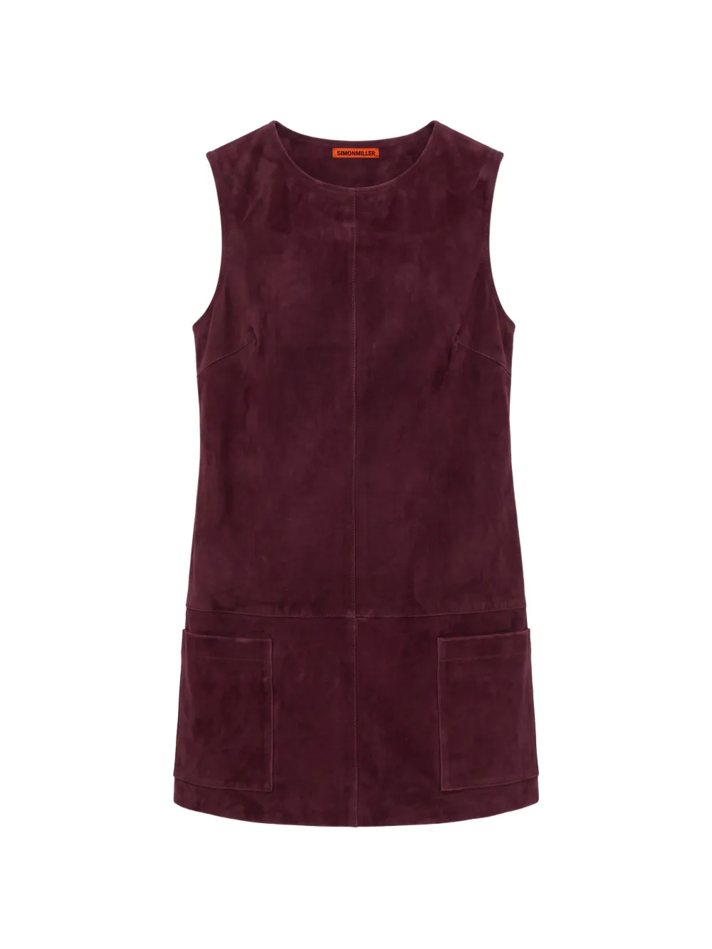 Simon Miller robe Delphine courte à détail de poche - Rouge Simon Miller robe Delphine courte à détail de poche - Rouge