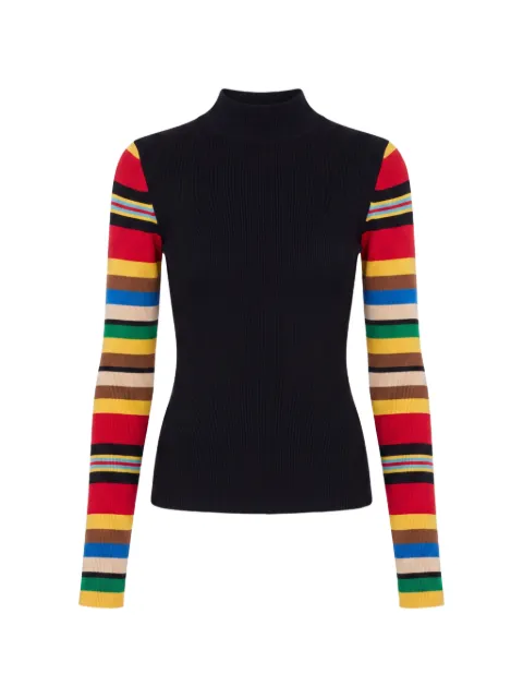 Simon Miller Adri stripe-sleeve sweater