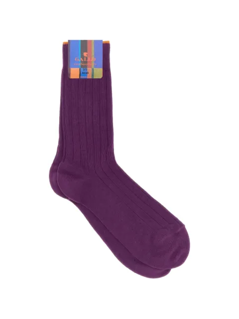 Gallo ribbed-knit socks