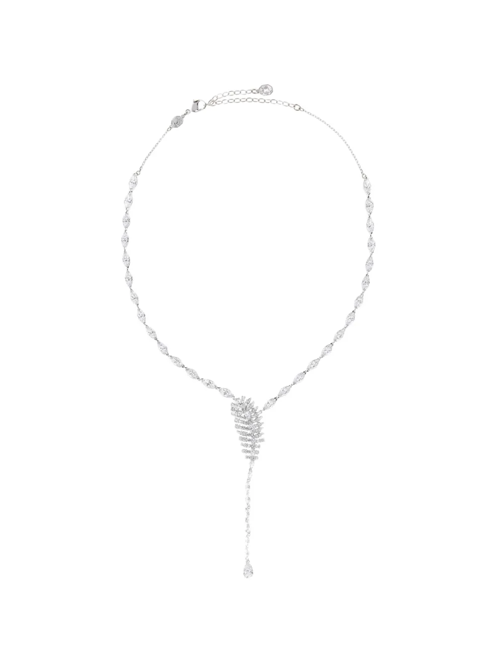 Swarovski Vienna crystal-embellished necklace - Silber
