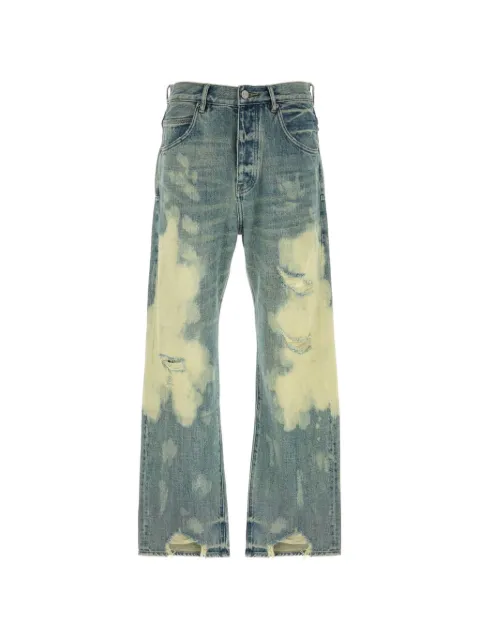 Purple Brand P018 jeans med slitageeffekt og bleget effekt