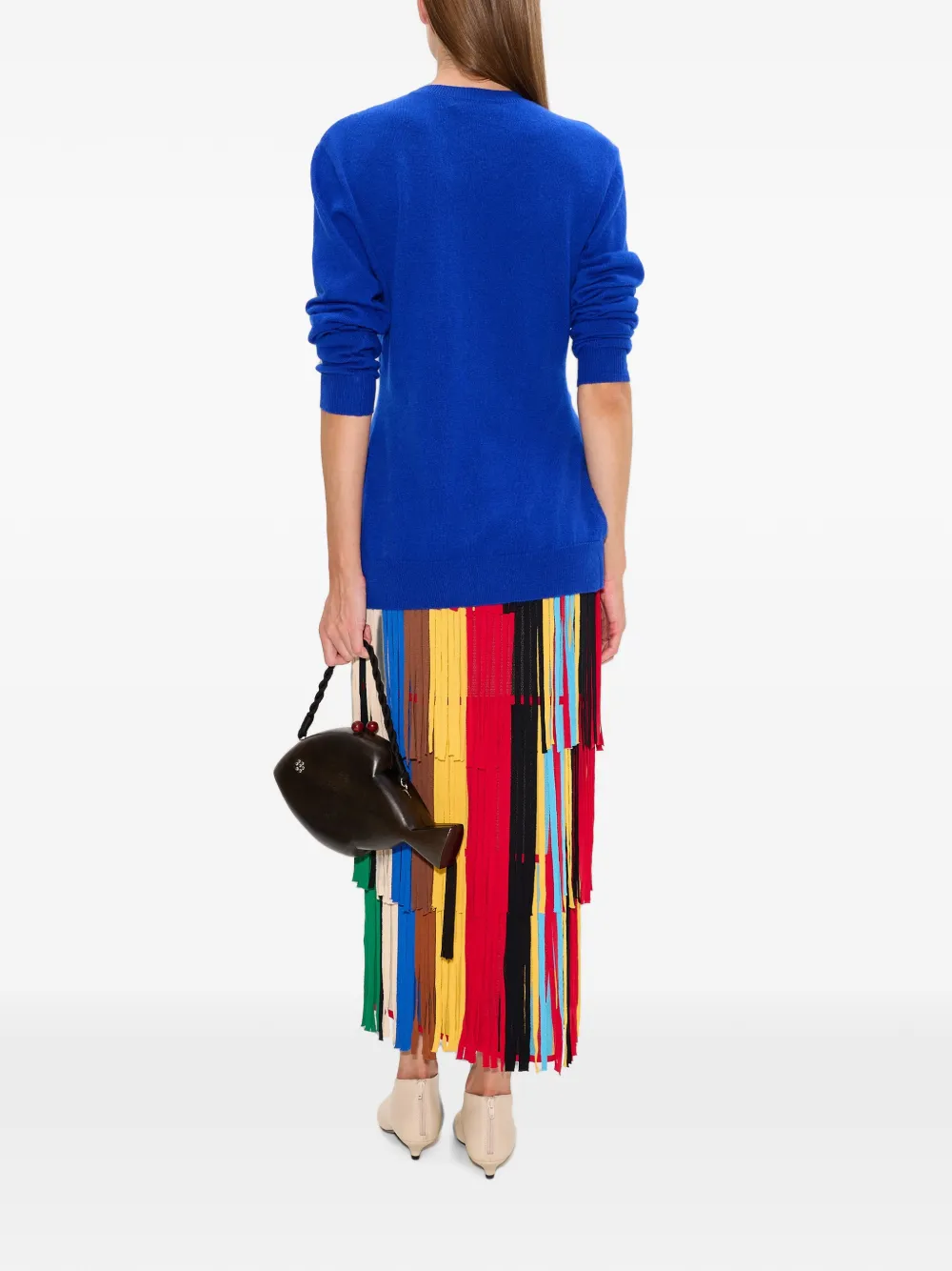 Simon Miller Ada asymmetrisch vest Blauw