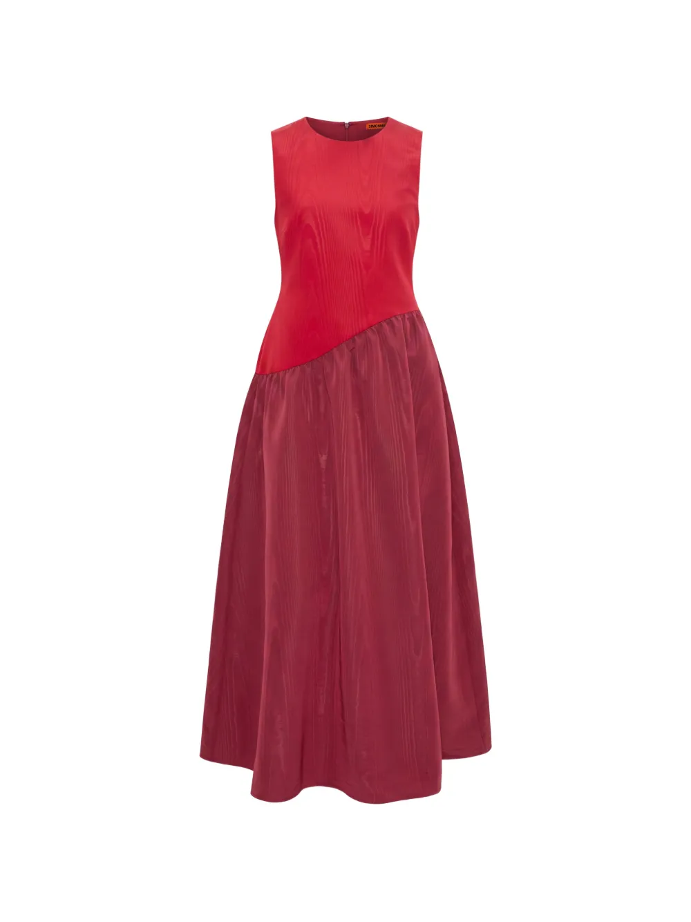 Simon Miller robe mi-longue Laurel à effet moiré - Rouge Simon Miller robe mi-longue Laurel à effet moiré - Rouge