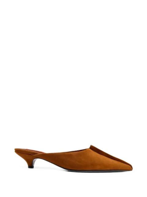 Simon Miller Arrow suede mules