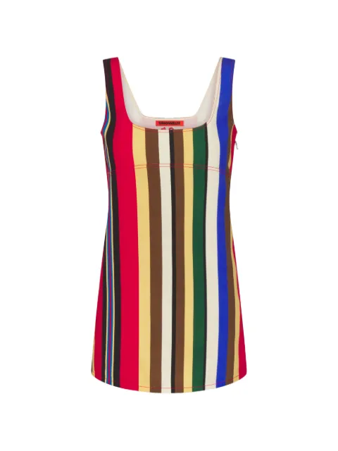 Simon Miller Sahara stripe-print mini dress