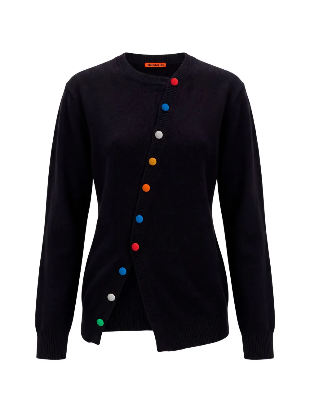 Simon Miller Ada asymmetrical cardigan - Black