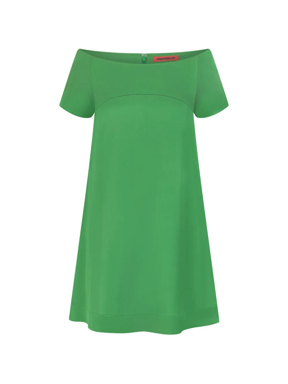 Simon Miller robe courte Taja en satin - Vert Simon Miller robe courte Taja en satin - Vert