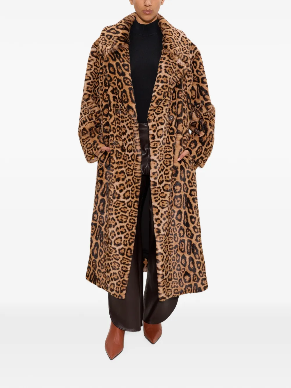 Simon Miller Jetz jas met cheetah-print Beige