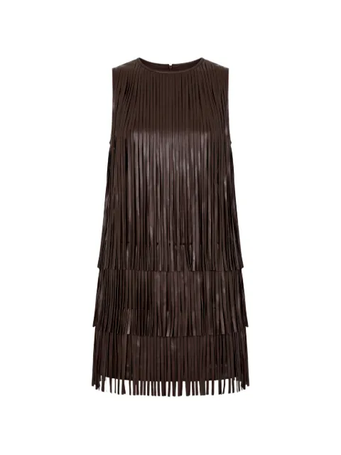 Simon Miller Jupiter fringe-trimmed mini dress