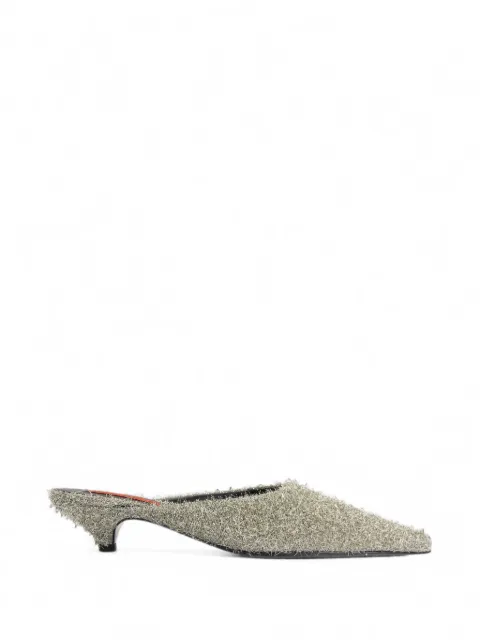 Simon Miller Tinsel Arrow mules