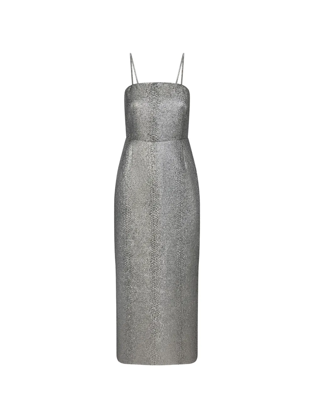 Simon Miller robe mi-longue Verdelle à effet métallisé - Argent Simon Miller robe mi-longue Verdelle à effet métallisé - Argent