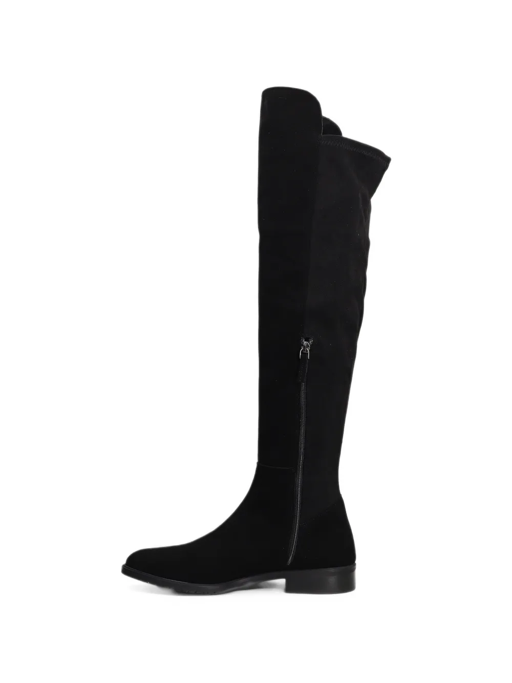 Julie Dee suede-finish over-the-knee boots in Black