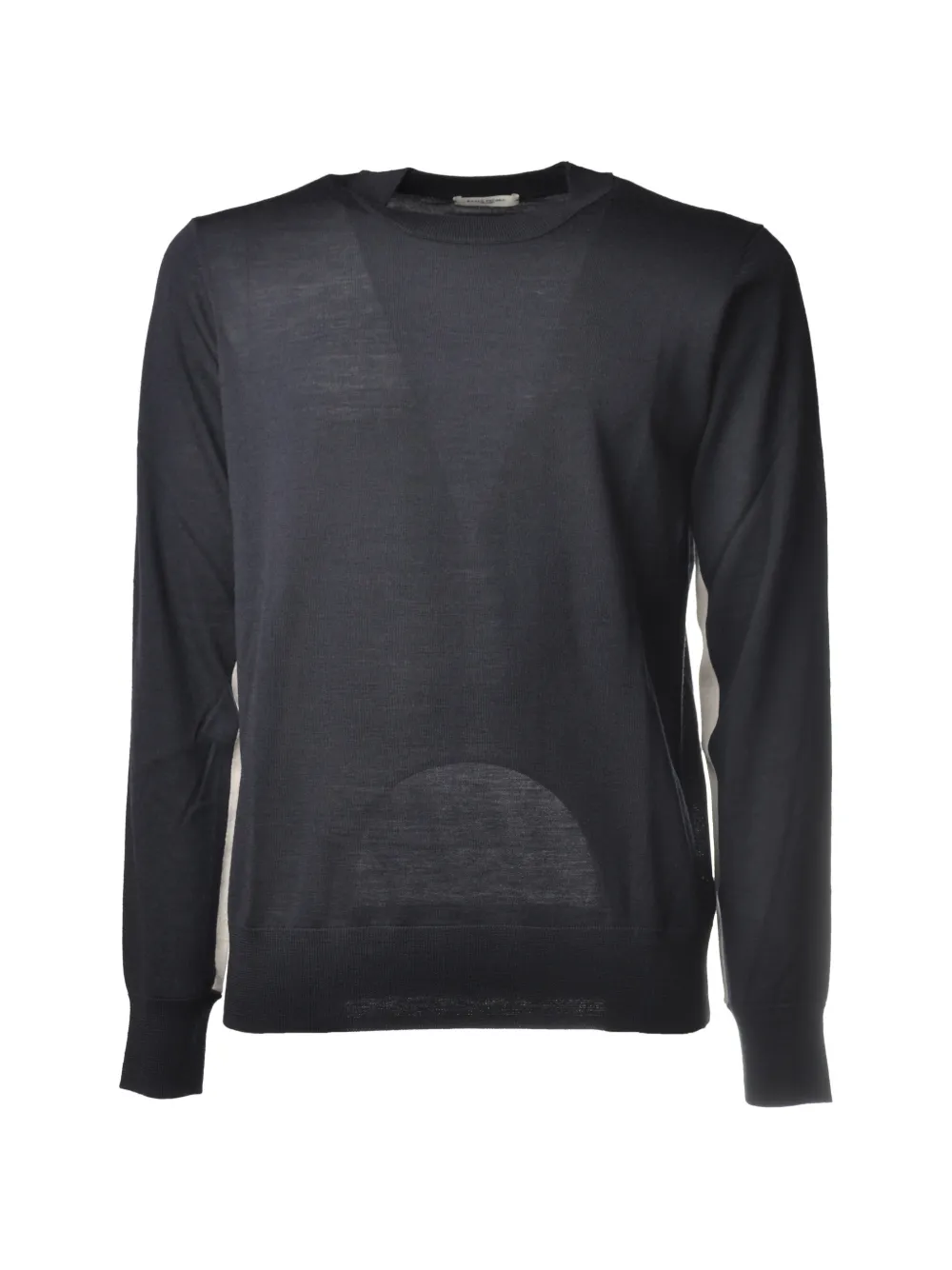 Paolo Pecora contrast-panel wool sweater - Bleu Paolo Pecora contrast-panel wool sweater - Bleu