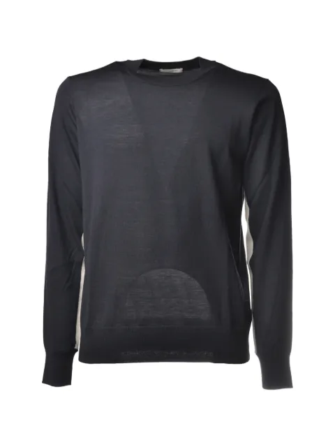 Paolo Pecora contrast-panel wool sweater