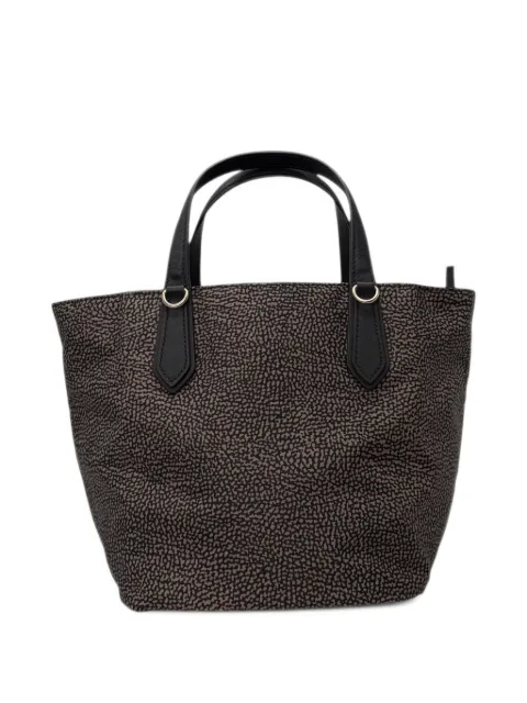Borbonese O.P. print tote bag