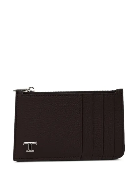 Tod's T Timeless grained cardholder