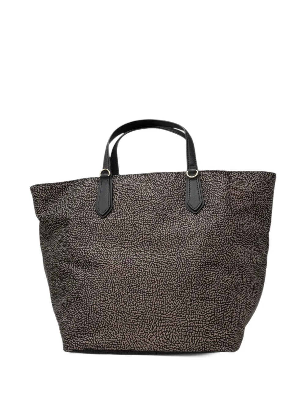 Borbonese Shopper met Opale-print Beige