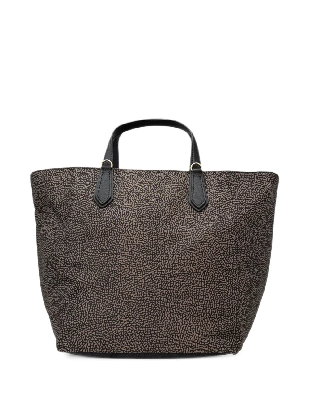 Borbonese Shopper met Opale-print Beige