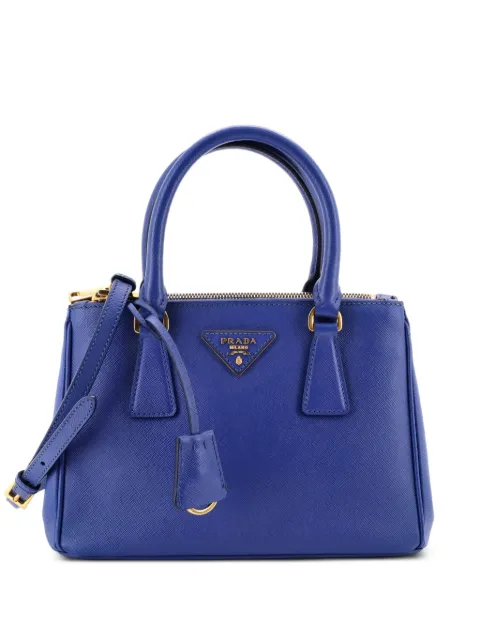 Prada Pre-Owned Galleria Double Zip Saffiano Leather Small tote bag
