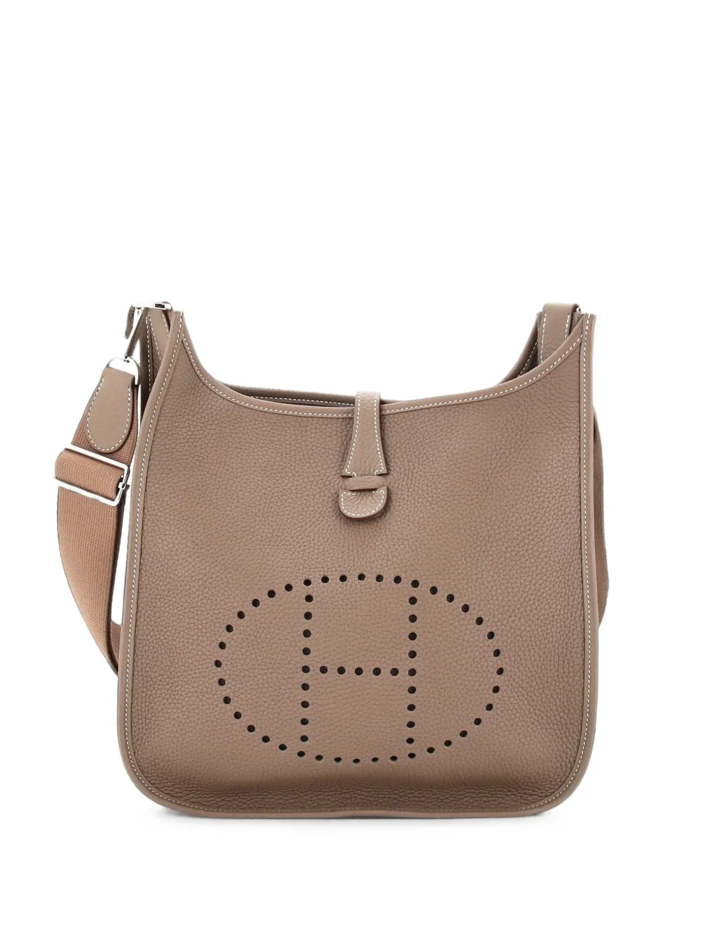 Hermès Pre-Owned Evelyne Bag Gen III Clemence PM crossbody bag - Grau